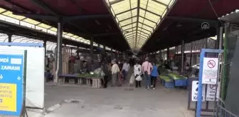 ÇANAKKALE - Halk pazarları Kovid-19 tedbirlerine uyularak açıldı