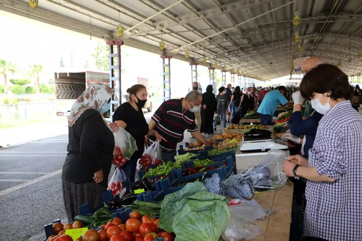 Erdiemli Belediyesi, pazar yerlerini denetledi