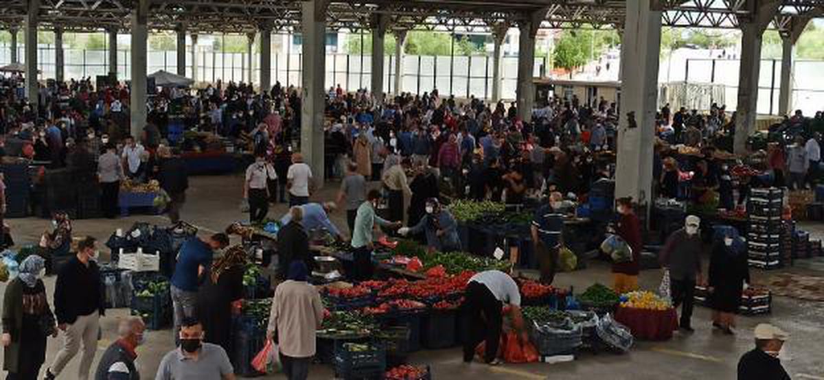 Kırıkkale\'de semt pazarlarında yoğunluk