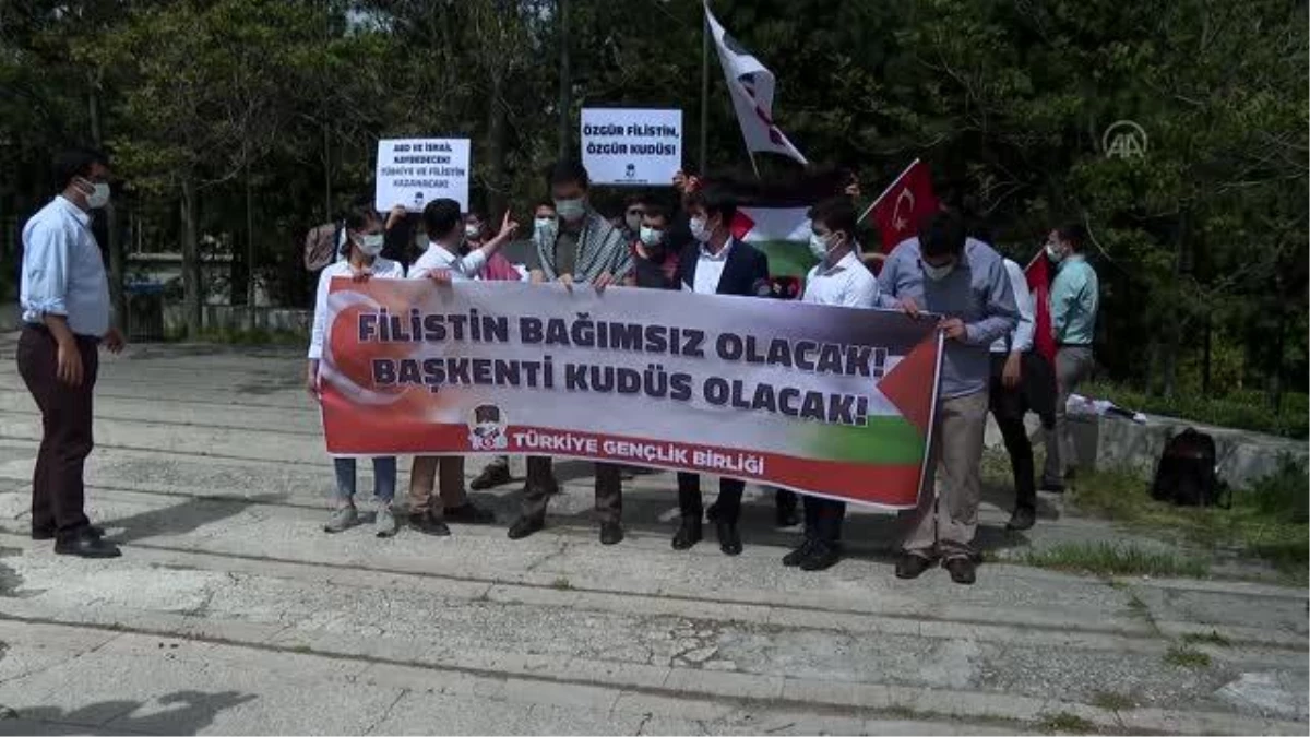 Türkiye Gençlik Birliği, İsrail\'in Mescid-i Aksa saldırısını protesto etti