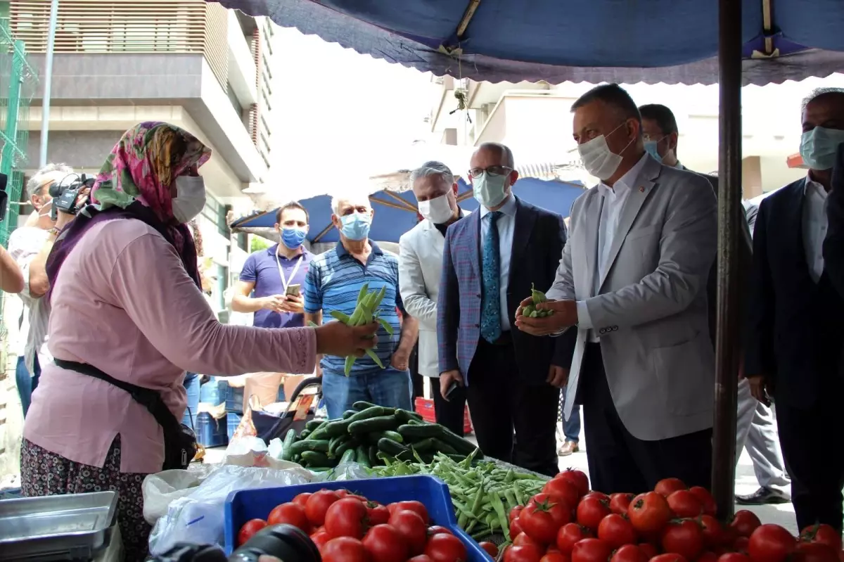 Vali Yazıcı, semt pazarlarını inceledi