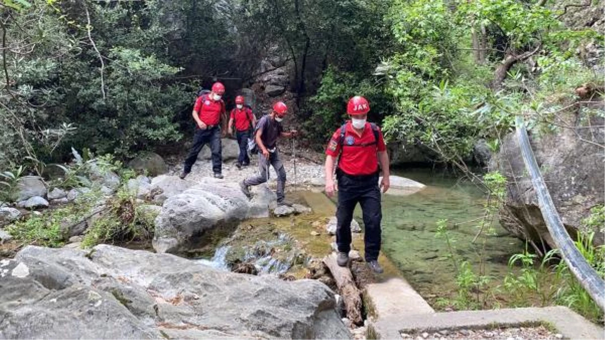 Son dakika haberi | Yürüyüşe çıktığı kanyonda kaybolan turisti jandarma kurtardı