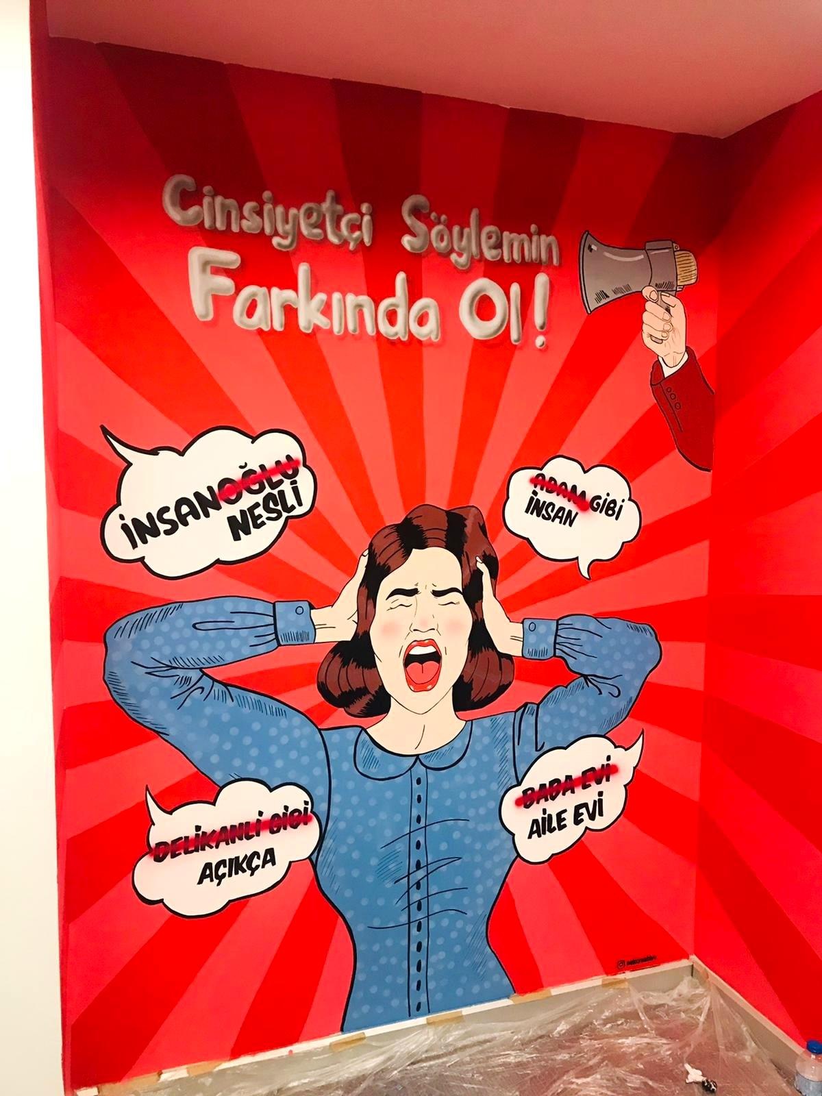 Cinsiyetçi söyle\'me inat farkında ol