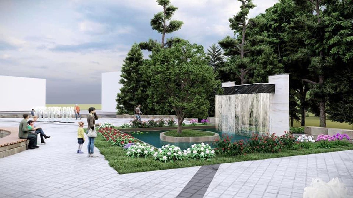 Kayseri\'de 15 Temmuz Şehitler Parkı\'nda çalışmalar sürüyor