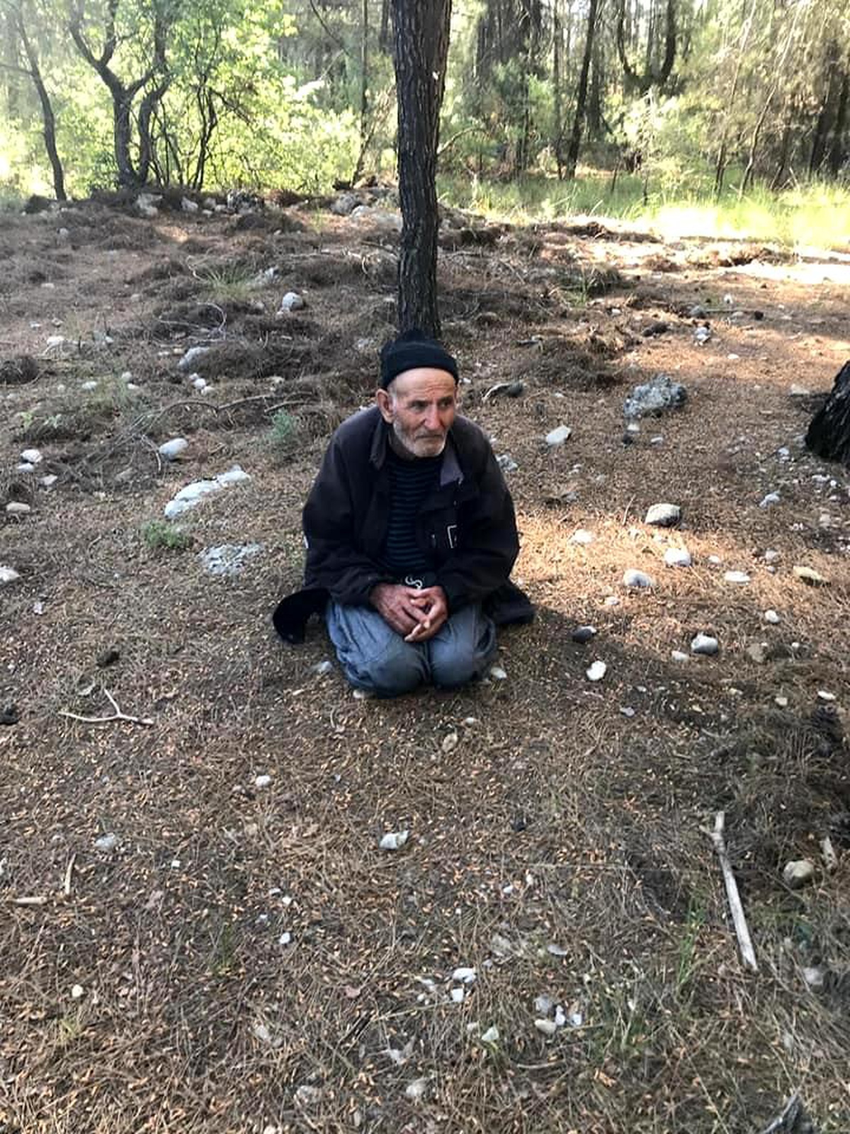 Alzheimer hastası yaşlı adam 12 saat sonra ormanlık alanda bulundu