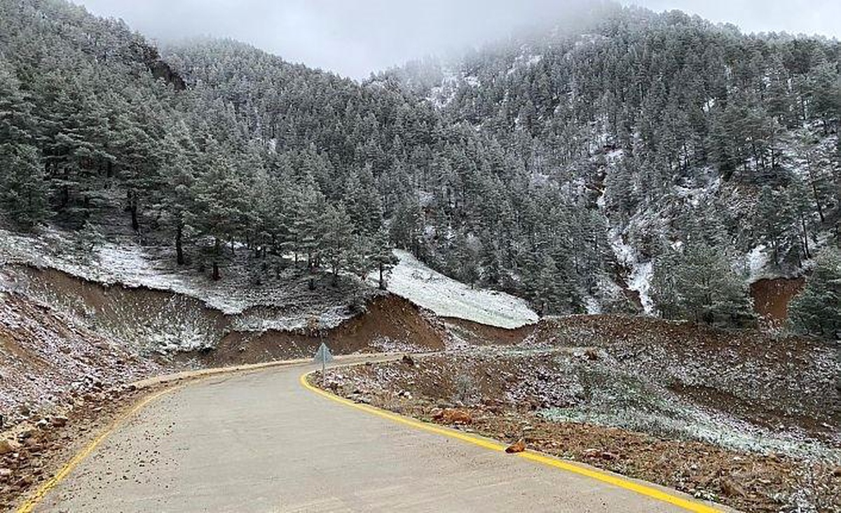 Doğu Karadeniz\'in Rize\'den sonra en soğuk yeri Gümüşhane oldu