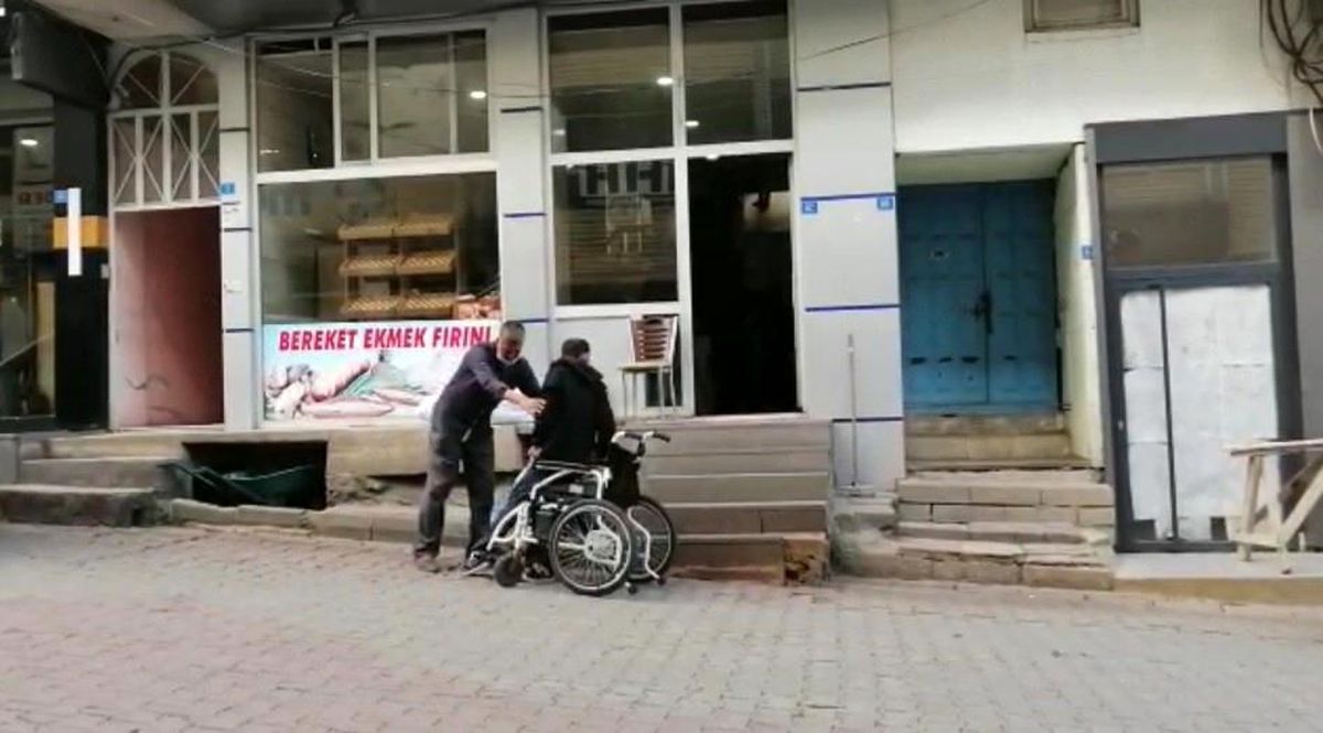 Engelli bireylerin dayanışması yürekleri ısıttı