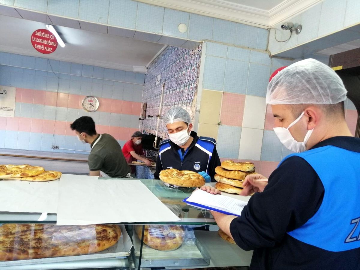 Fırınlara gramaj ve hijyen denetimi