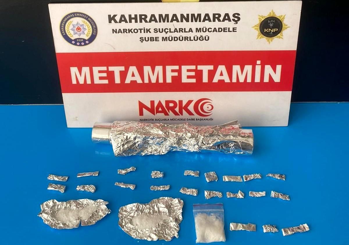 Kahramanmaraş\'ta uyuşturucuya 2 tutuklama