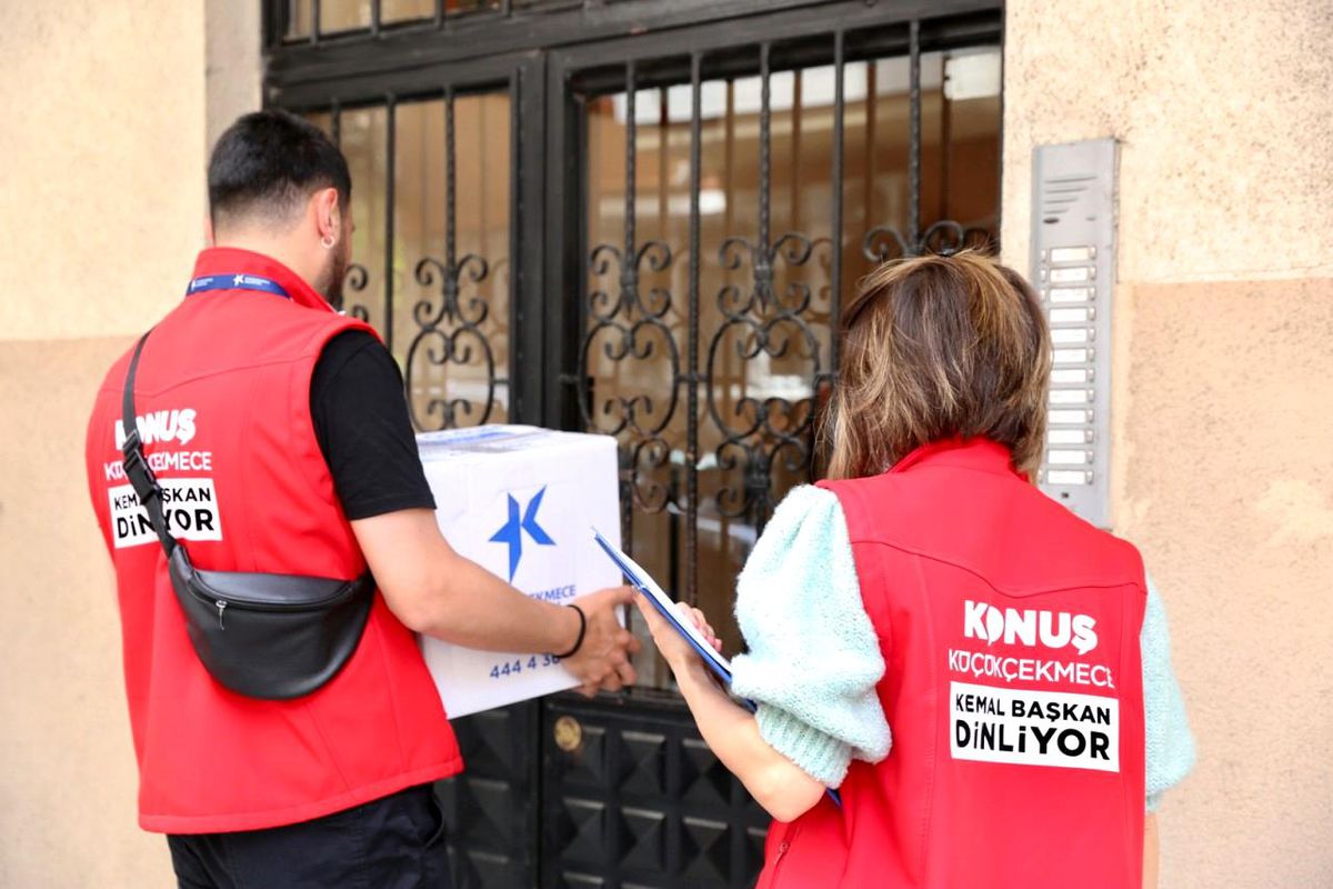 Küçükçekmece\'de korona virüsle mücadele aralıksız sürüyor