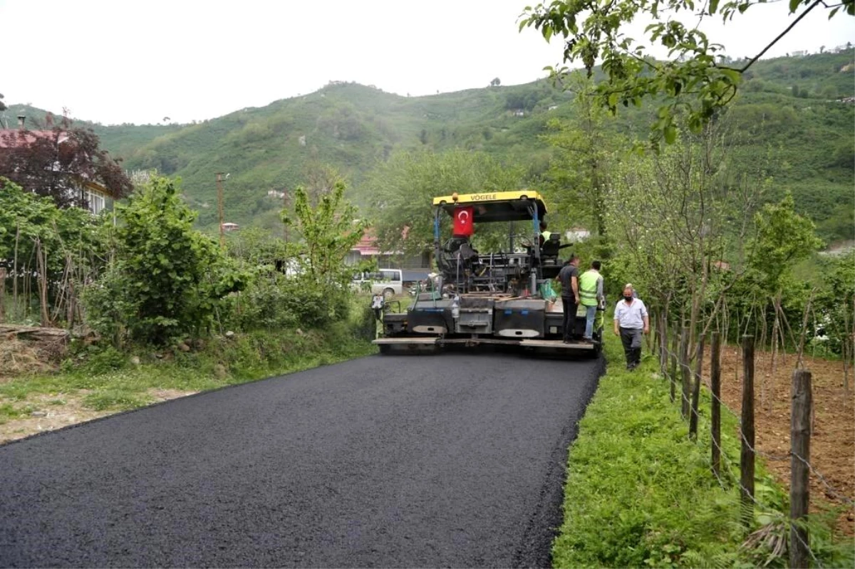 Ordu\'da asfalt seferberliği