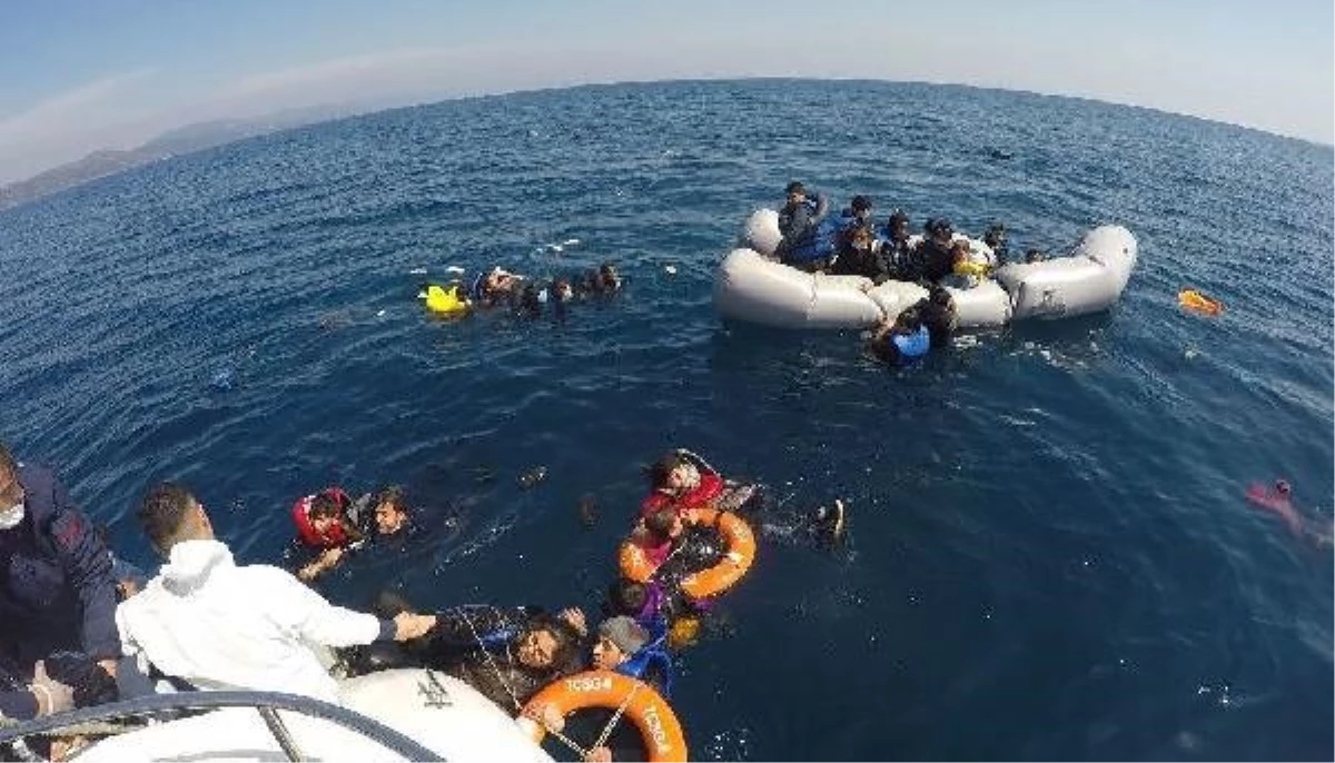 Sahil Güvenlik, 5 ayda Yunanistan\'ın geri ittiği 1286 göçmeni kurtardı