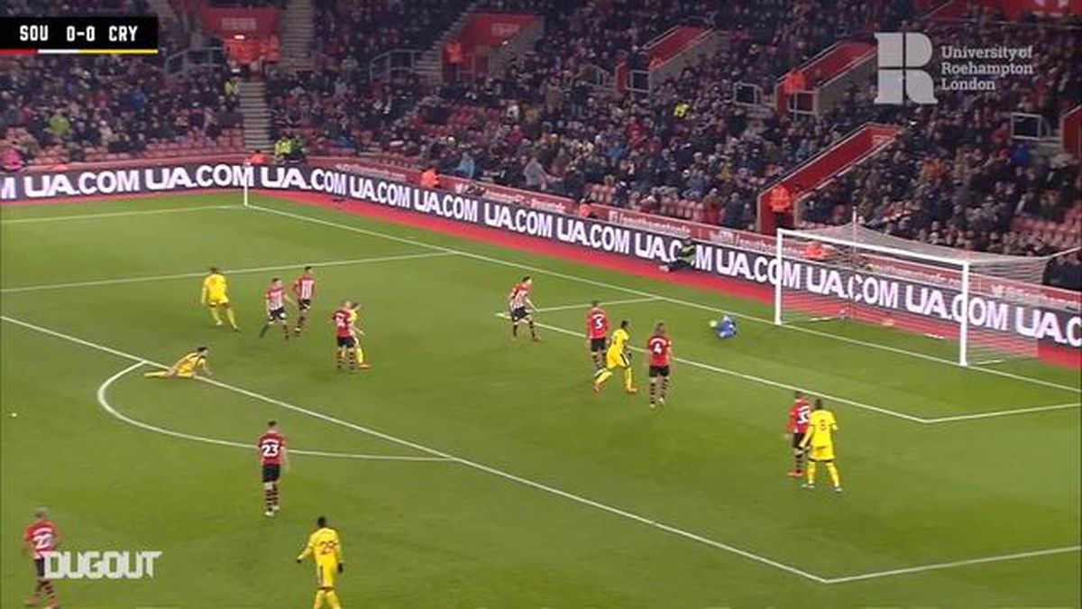 Wilfred Zaha\'nın Southampton\'a Attığı Gol