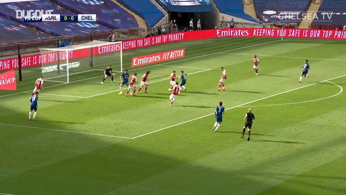 Christian Pulisic\'in FA Cup Finalinde Arsenal\'e Attığı Gol