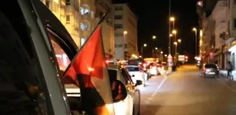 Gaziantep'te, Filistin'e destek için konvoy düzenlendi