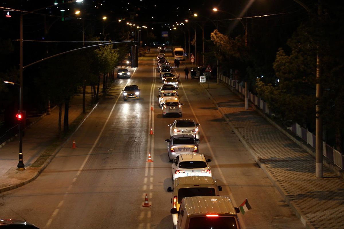 İsrail\'in Kudüs\'teki saldırıları Gümüşhane\'de kınandı