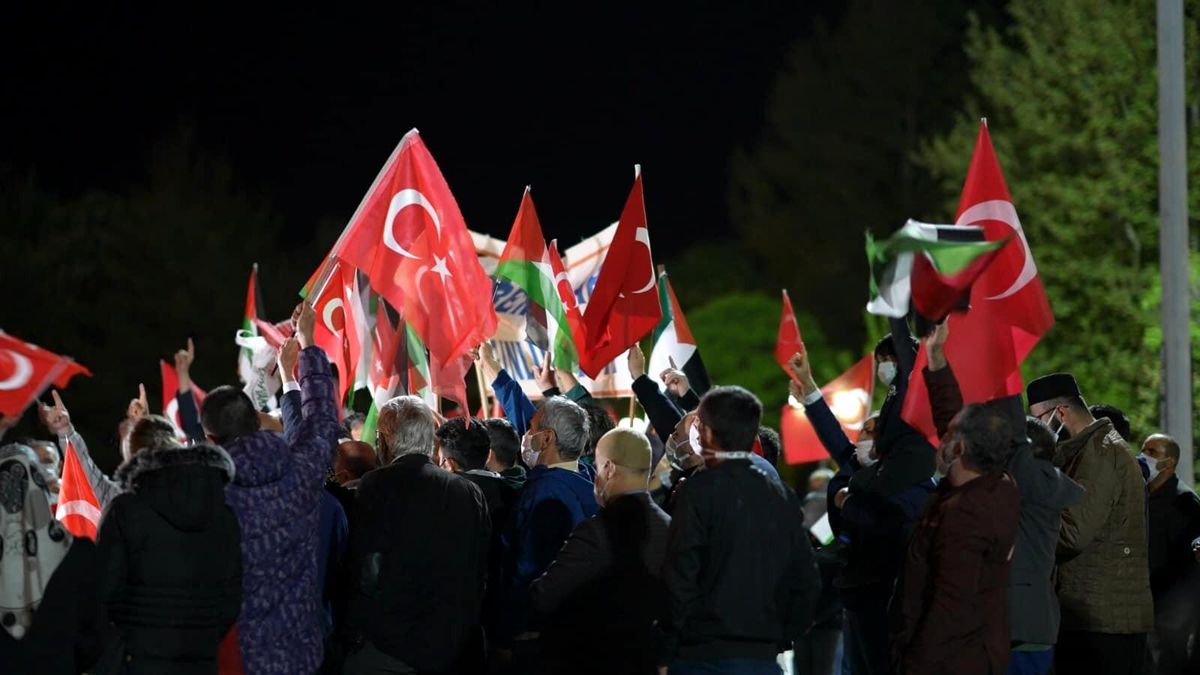 İsrail\'in Mescid-i Aksa saldırıları protesto edildi