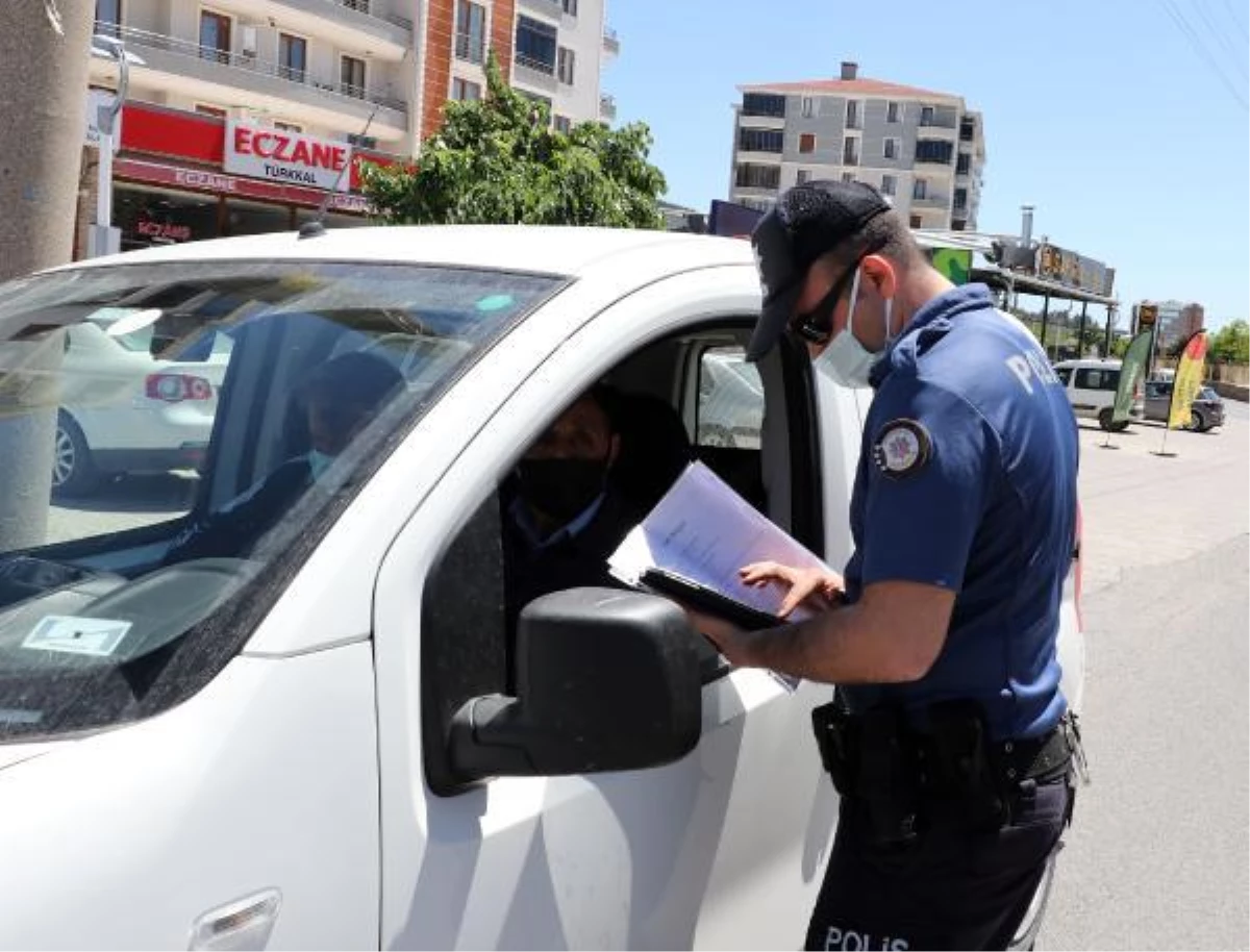 Keşan\'da sürücüler denetlendi, \'e-Devlet izin belgesi\' hatırlatıldı