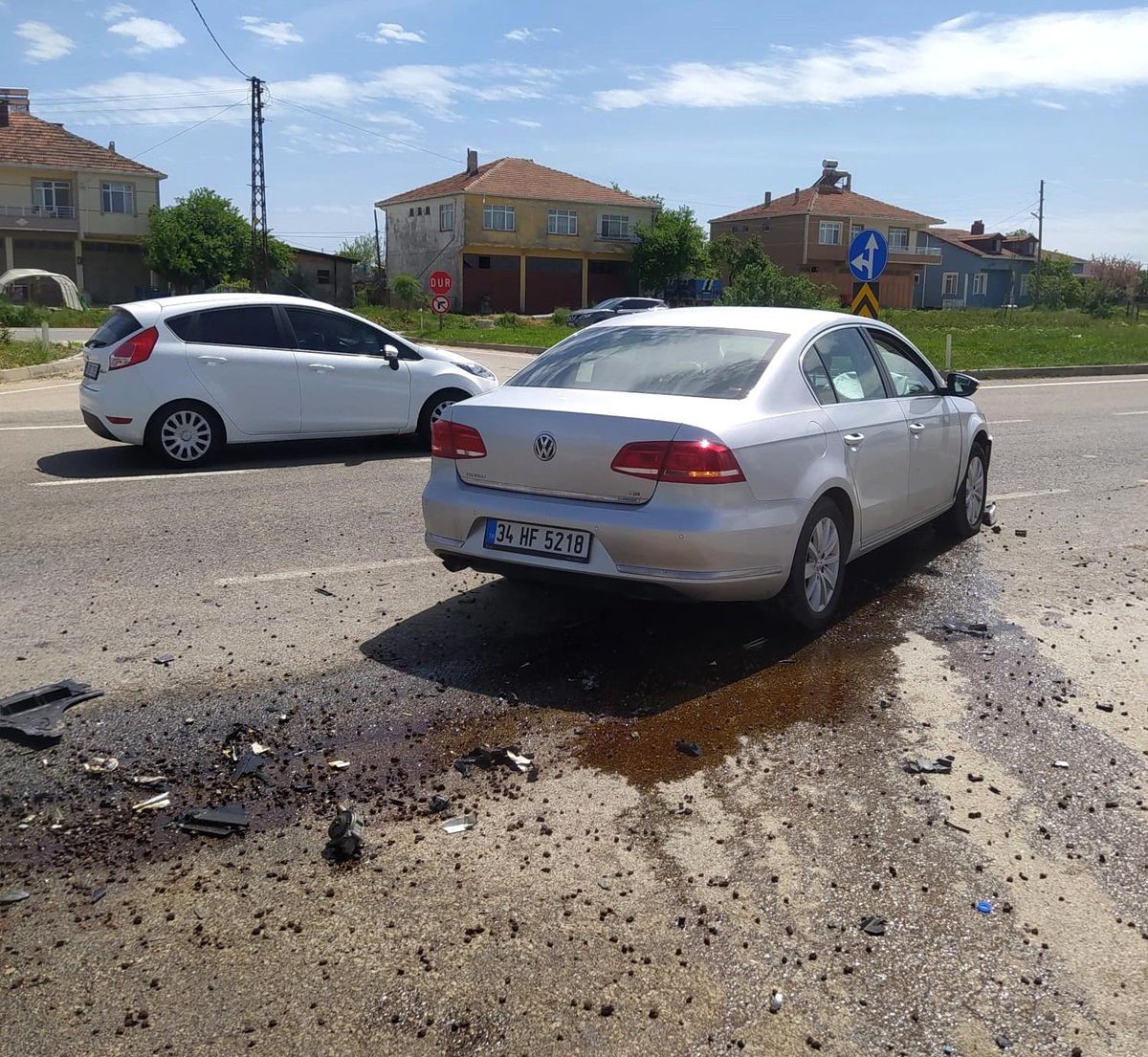 Son dakika haberi: Malkara\'da trafik kazası: 1 yaralı