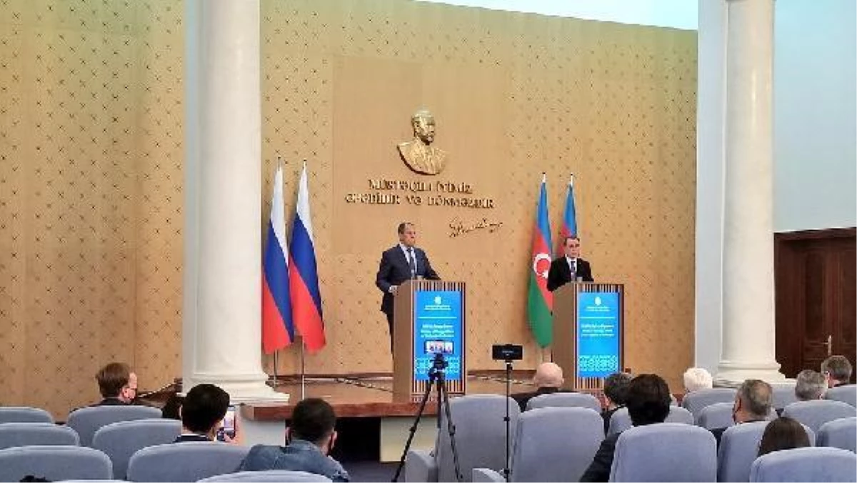 Rusya Dışişleri Bakanı Lavrov Azerbaycanlı mevkidaşı Bayramov ile görüştü