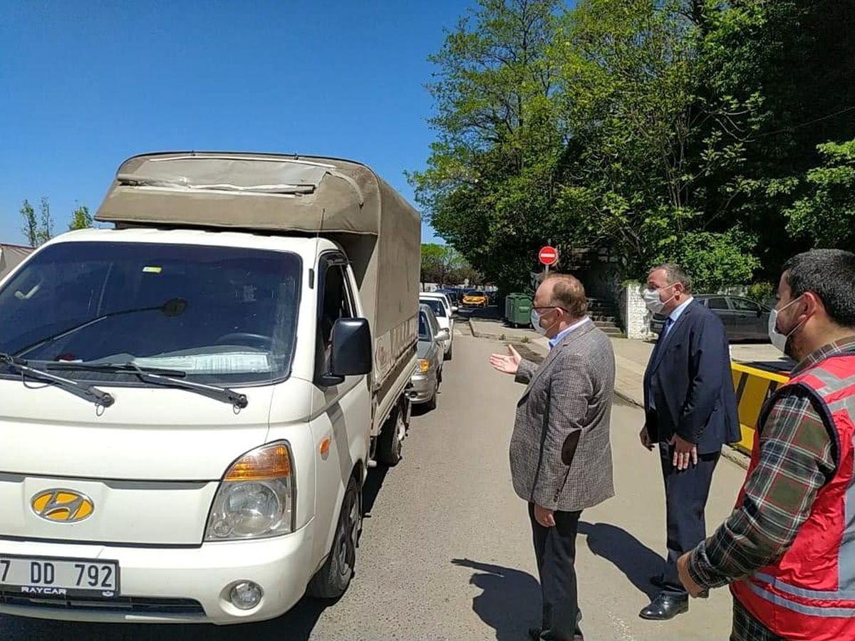 Vali Tutulmaz sürücüleri denetledi