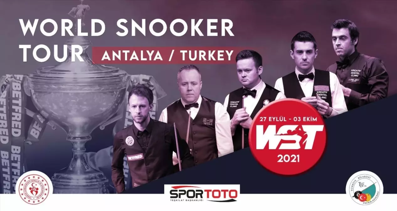 World Snooker Tour, Türkiye\'de düzenlenecek