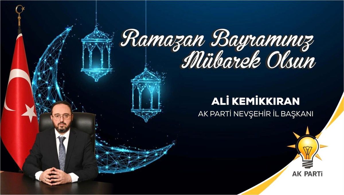 AK Parti İl Başkanı Kemikkıran, Ramazan Bayramı\'nı kutladı