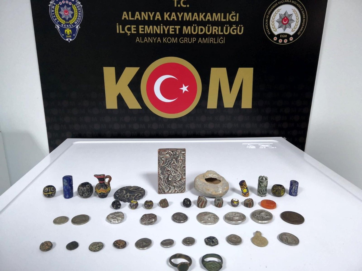 Amerikalı tarihi eser kaçakçısı Alanya\'da yakalandı