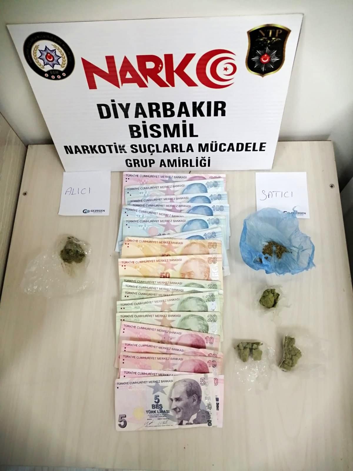 Bismil\'de uyuşturucu satıcılarına yönelik operasyon
