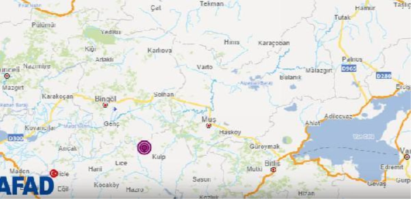 Diyarbakır\'da 3.9 büyüklüğünde deprem
