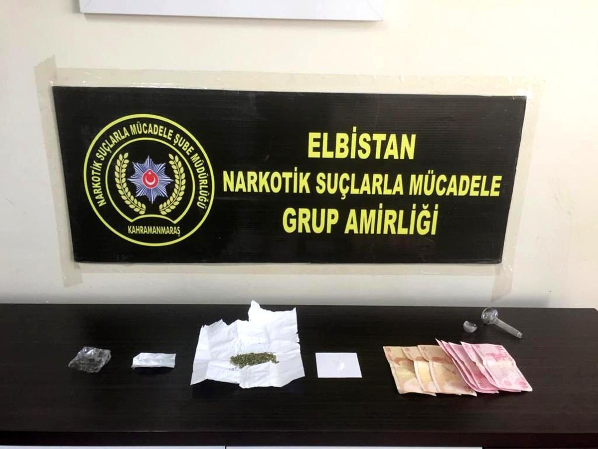 Kahramanmaraş\'ta uyuşturucu operasyonunda 2 şüpheli tutuklandı
