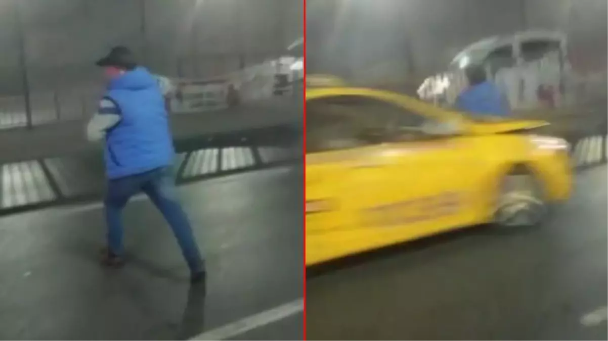 İsrail protestosunu kaydetmek isterken, feci kazayı görüntüledi