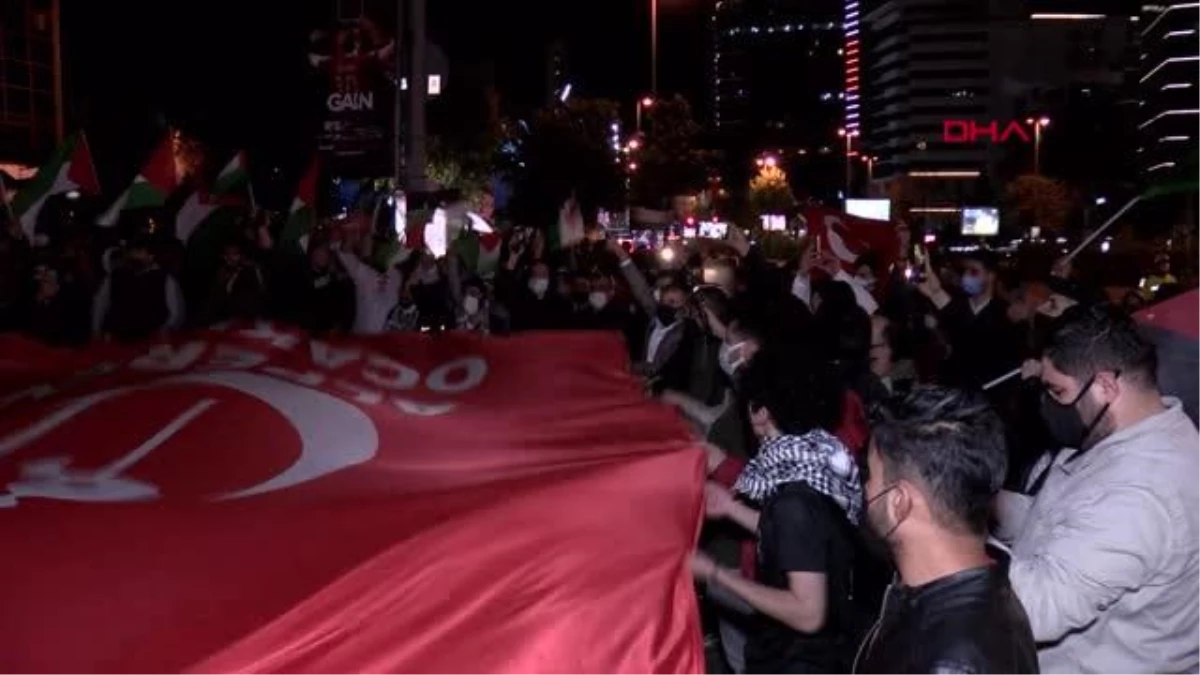İstanbul\'da İsrail protestosu