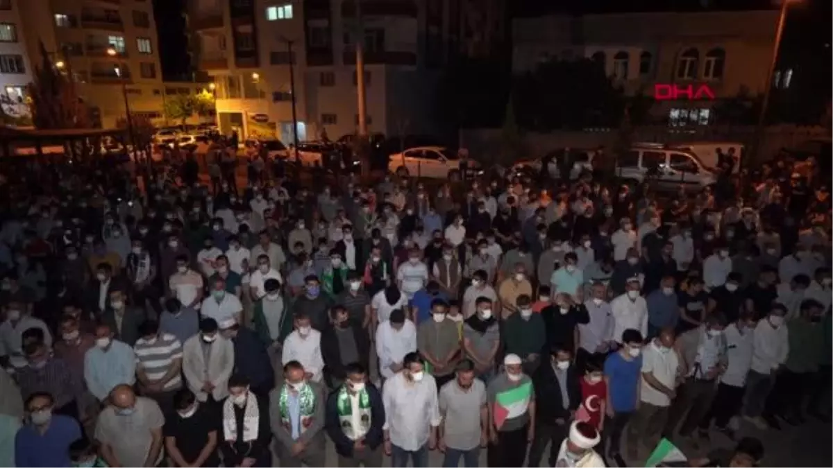 ŞANLIURFA SİVEREK\'TE, İSRAİL PROTESTOSU