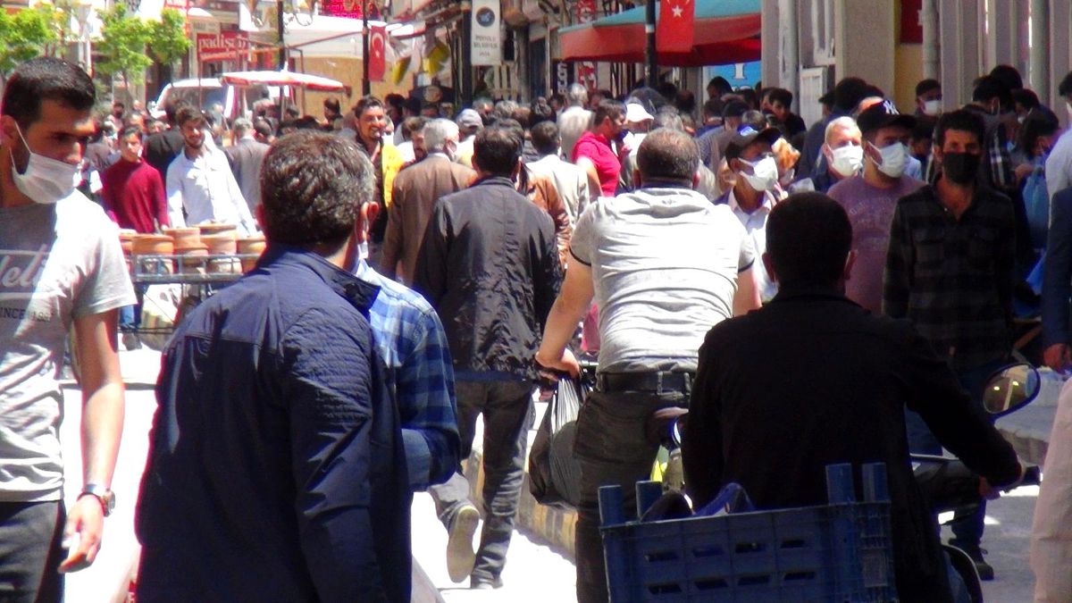 Van\'da bayram öncesi yoğunluğu