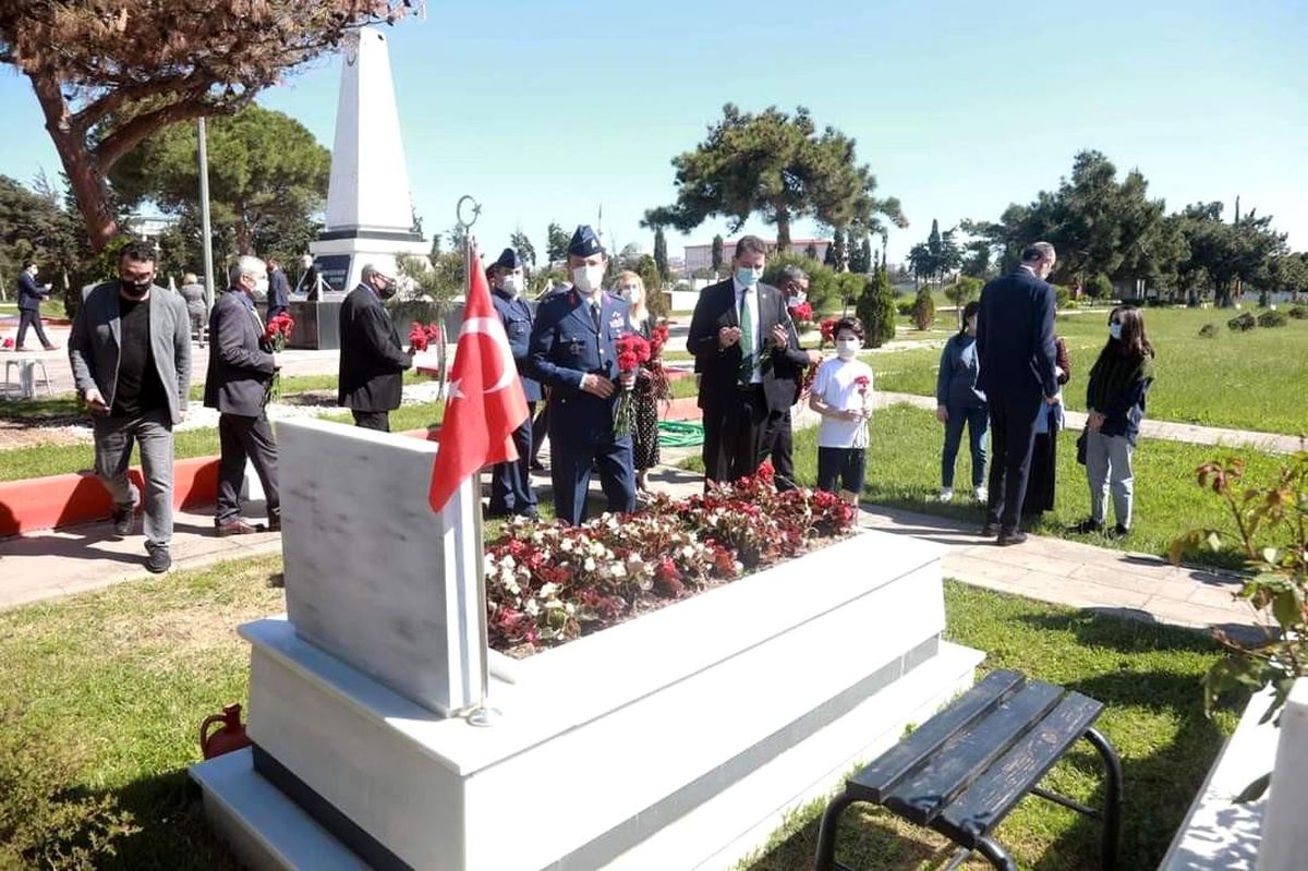Son dakika haber... Bandırma\'da Şehitlik ziyareti