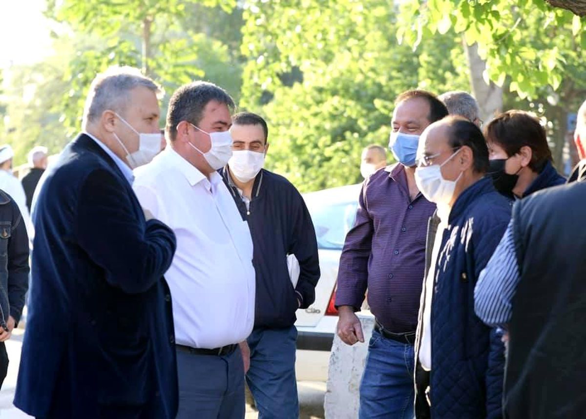 Başkan Çerçi bayram namazını İmam-ı Azam Camisinde kıldı