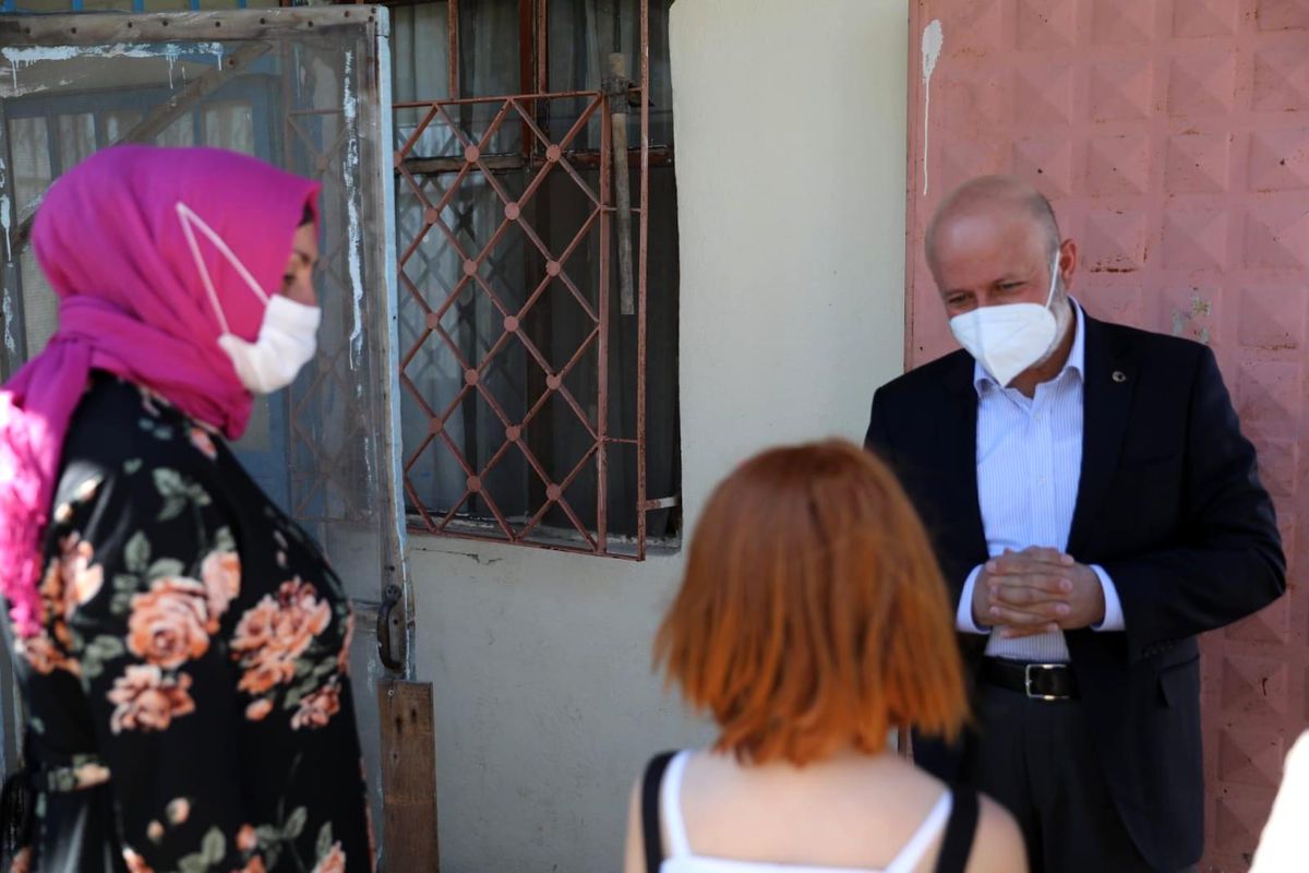 Kocasinan Belediye Başkanı Ahmet Çolakbayrakdar\'dan bayram ziyareti
