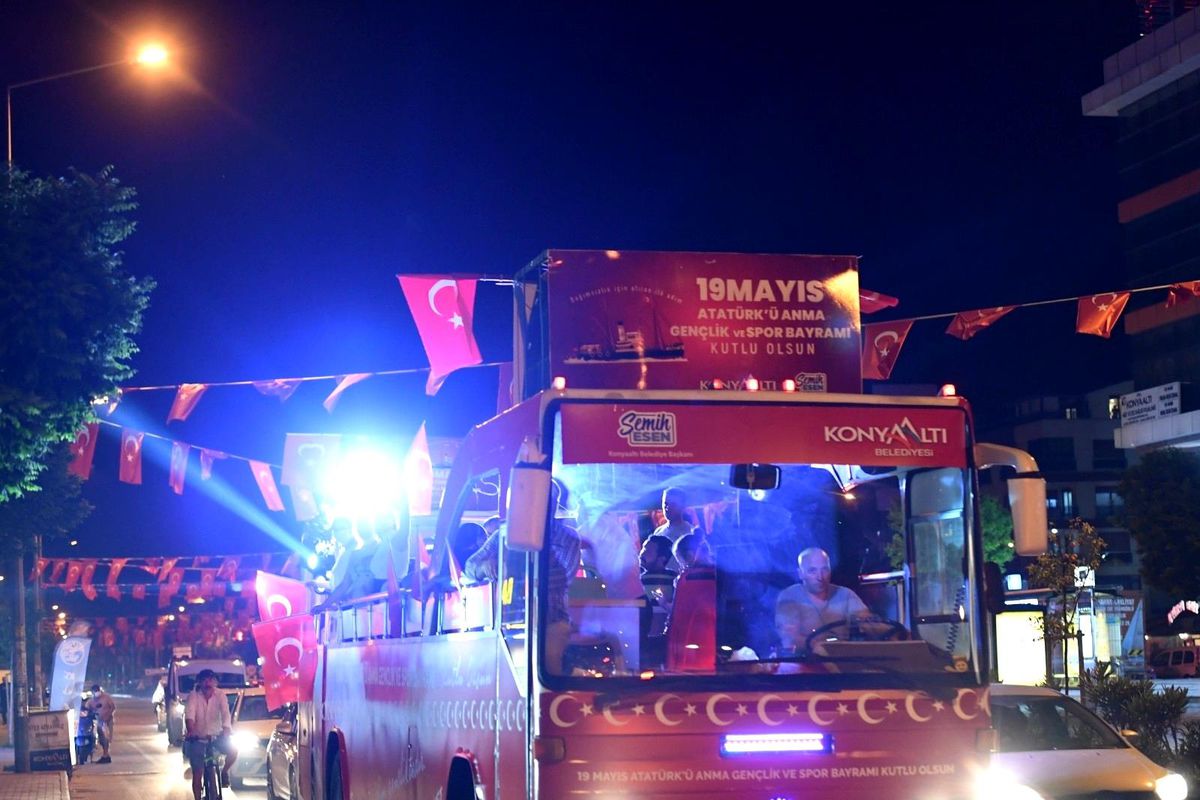 Konyaaltı\'nda \'19 Mayıs kutlamaları\' üç gün sürecek