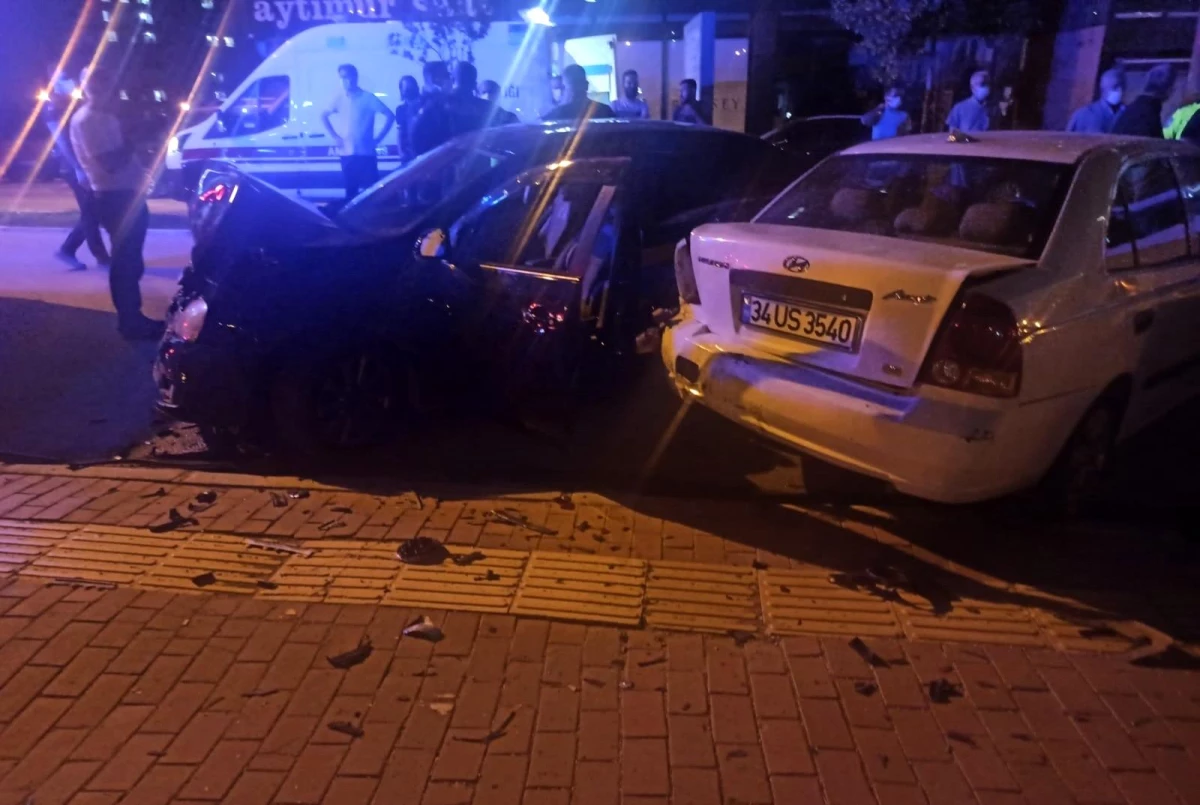 Mardin\'de zincirleme trafik kazası: 1 yaralı