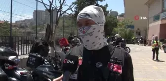 Motosiklet derneği bayramda çocukları unutmadı