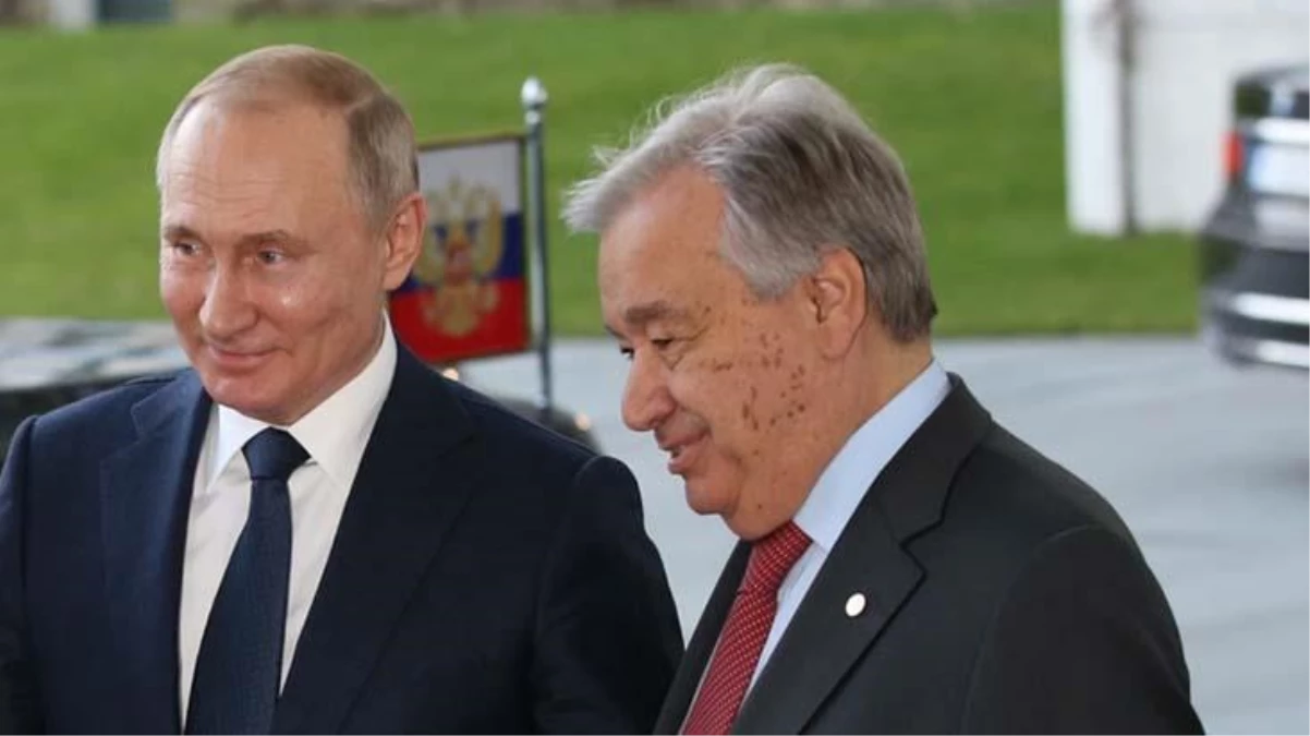 Putin, BM Genel Sekreteri Guterres ile Filistin meselesini görüştü