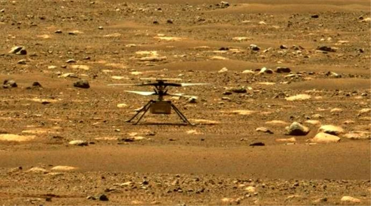 Tıklayın, Mars Helikopterinin Uçuş Sesini Dinleyin