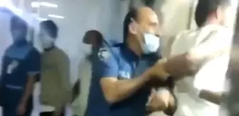 Alkollü olarak geldiği hastaneyi birbirine kattı