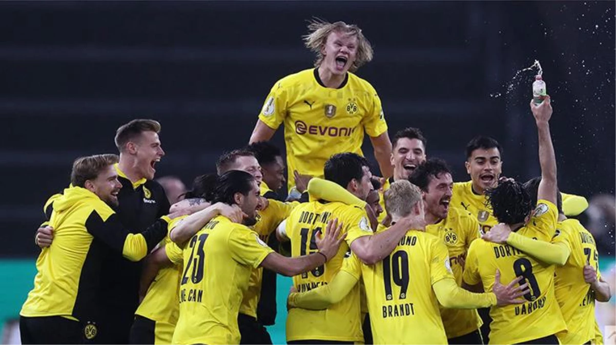 Almanya Kupası\'nda zafer Borussia Dortmund\'un