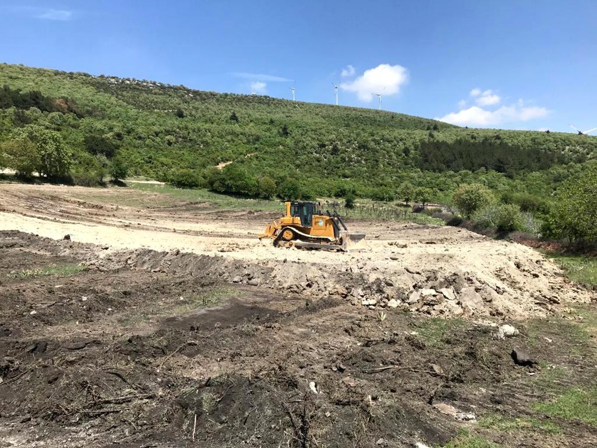 Bademli\'ye yeni hayvan içme suyu göleti