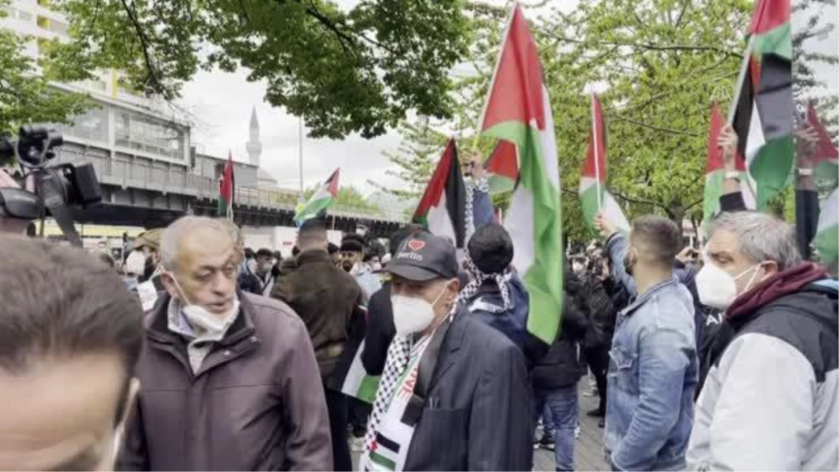 Filistin\'e destek yürüyüşü düzenlendi