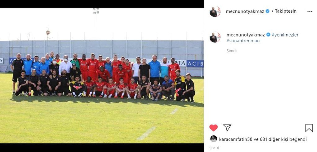 Sivasspor Başkanı Otyakmaz\'dan "yenilmezler" paylaşımı
