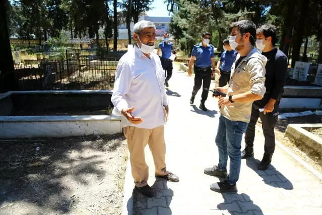 Tam kapanmada mezarlıkta korsan hoca avı...Polis hepsine tek tek dua okuttu