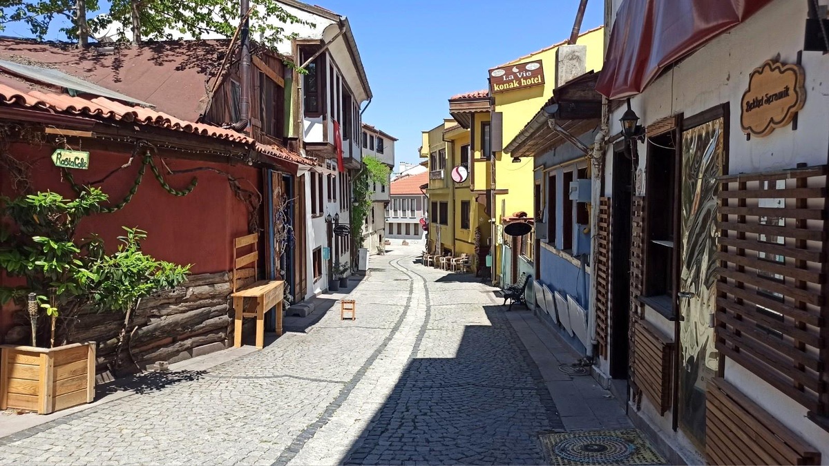 Tarihi Odunpazarı bu bayram da sessiz